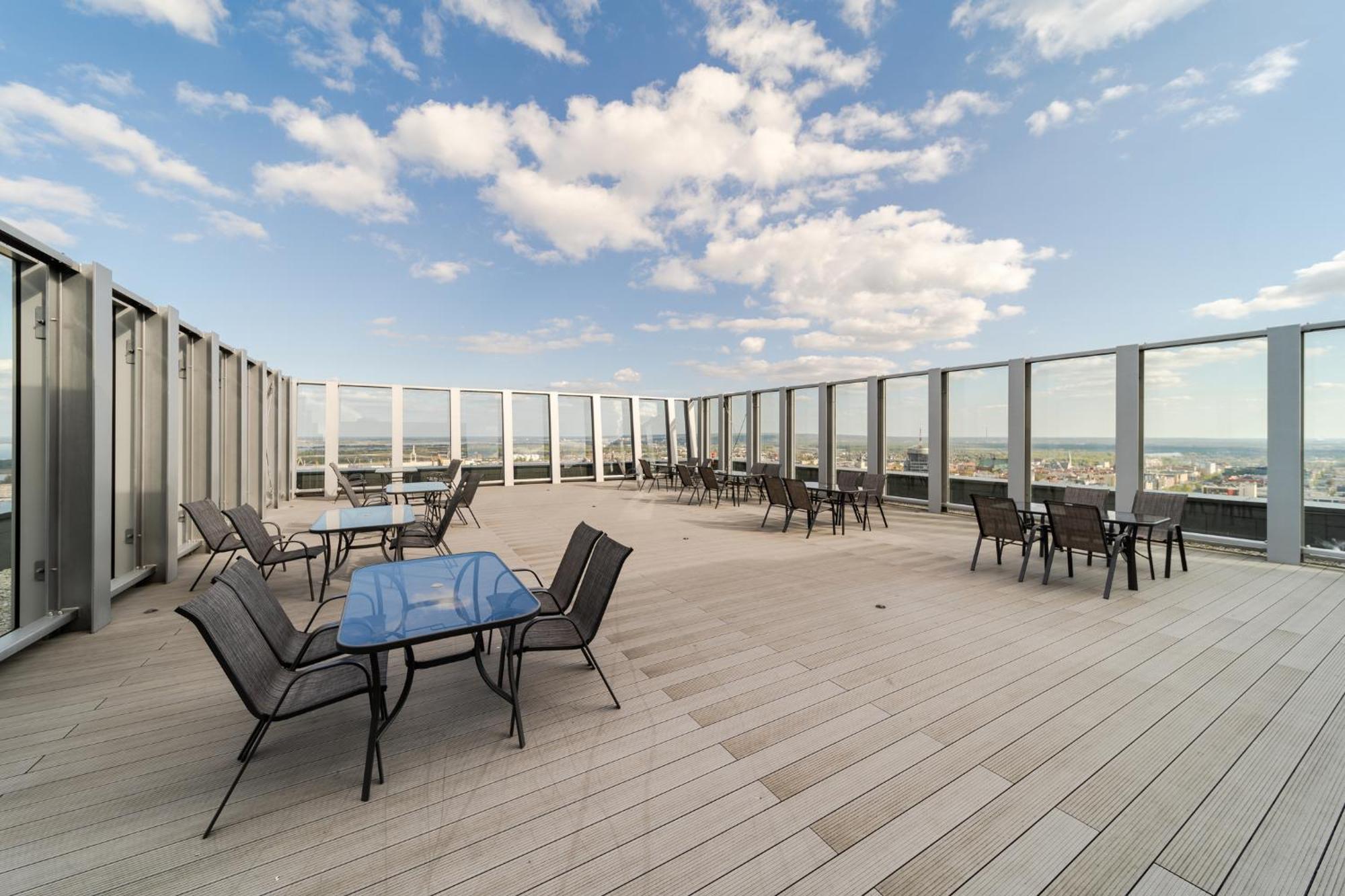Hanza Tower Apartment No. 524 - Swimming Pool, Jacuzzi, Balcony Szczecin Exterior foto