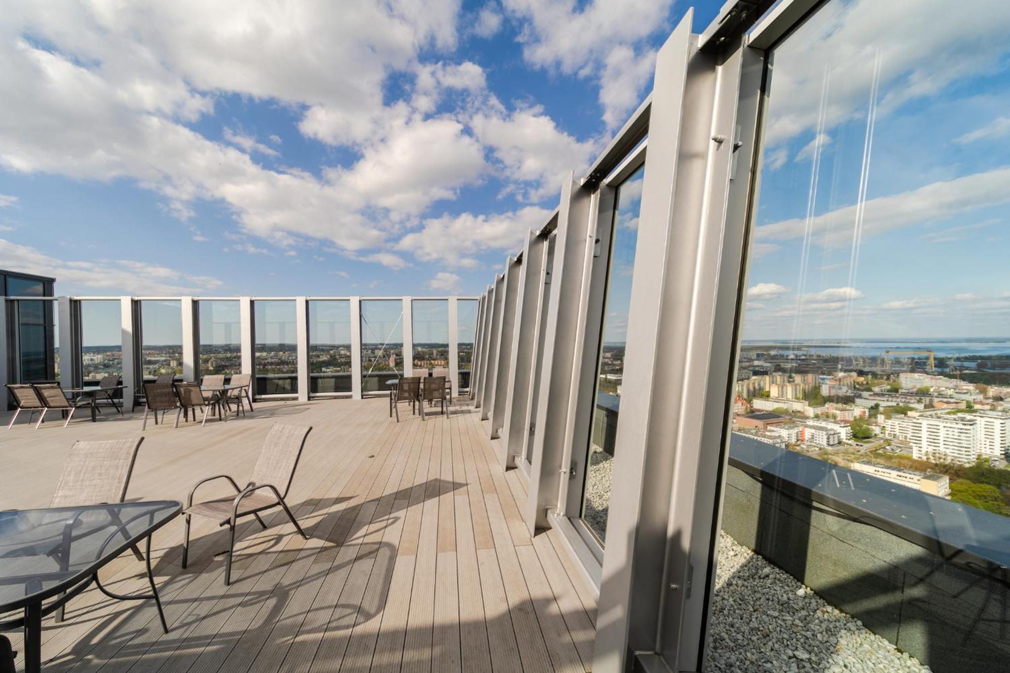 Hanza Tower Apartment No. 524 - Swimming Pool, Jacuzzi, Balcony Szczecin Exterior foto