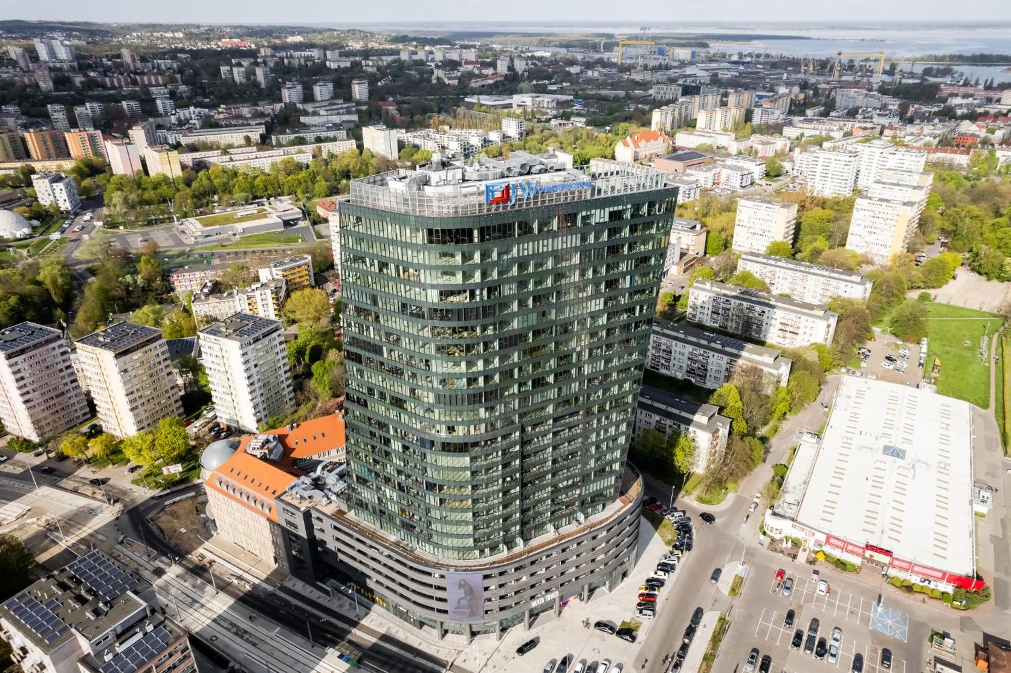 Hanza Tower Apartment No. 524 - Swimming Pool, Jacuzzi, Balcony Szczecin Exterior foto