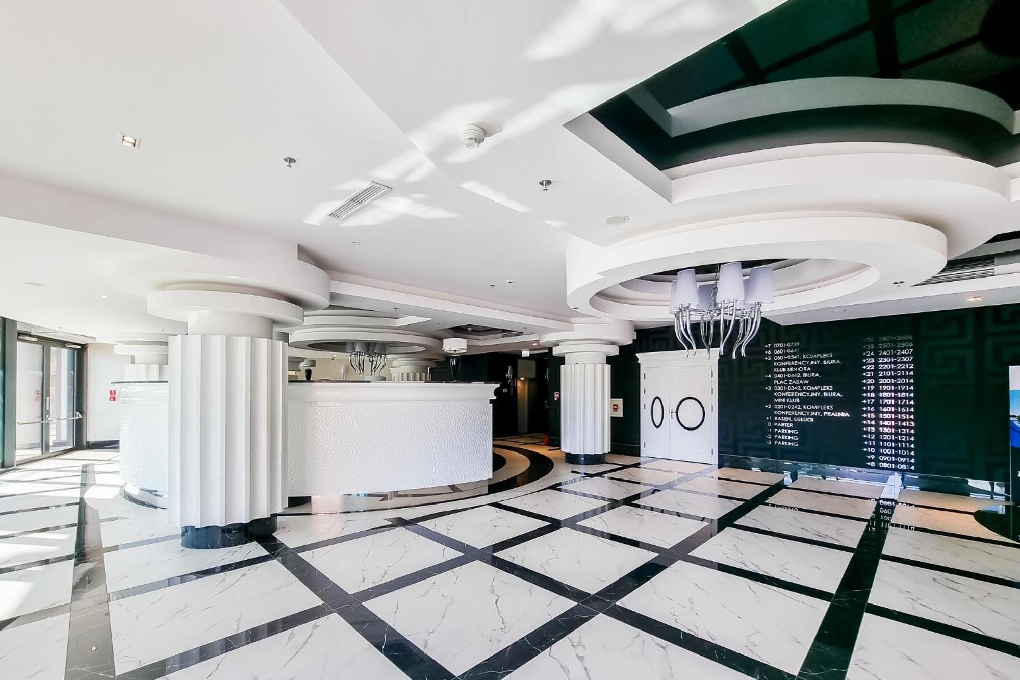 Hanza Tower Apartment No. 524 - Swimming Pool, Jacuzzi, Balcony Szczecin Exterior foto